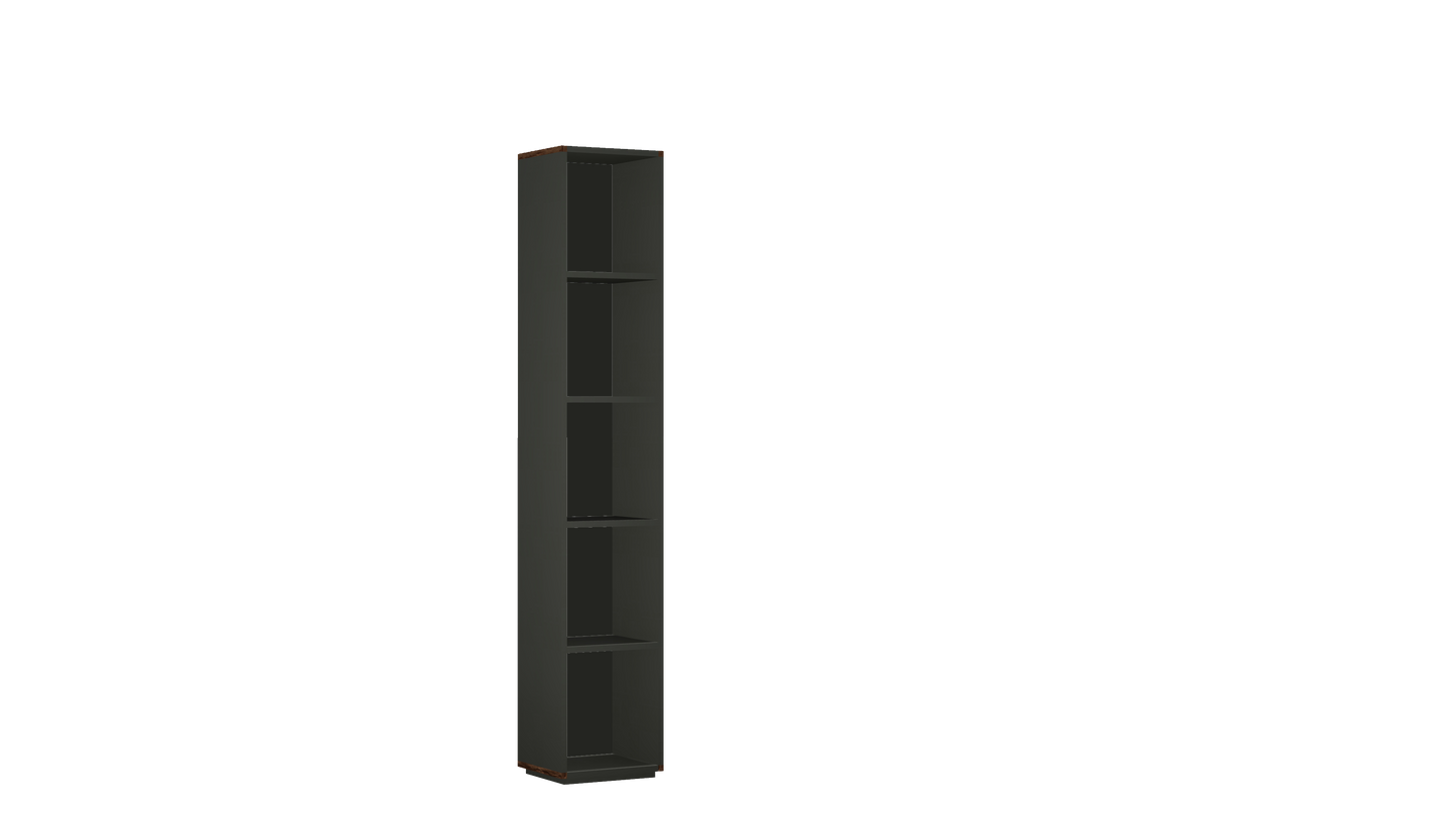 Tall Storage Unit with 4 Open Shelves (30cm)