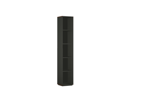 Tall Storage Unit with 4 Open Shelves (30cm)