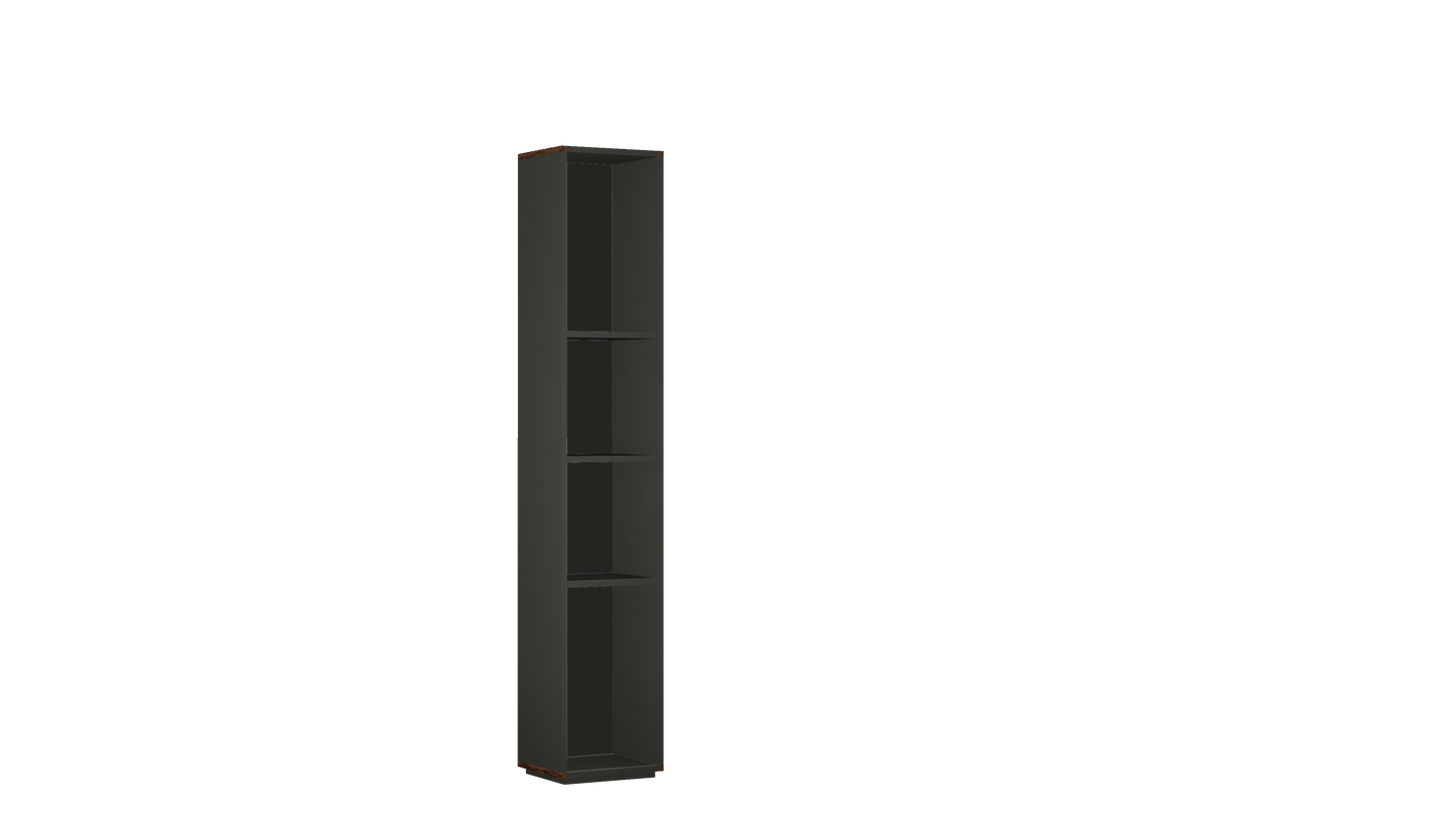 Tall Storage Unit with 3 Open Shelves (30cm)
